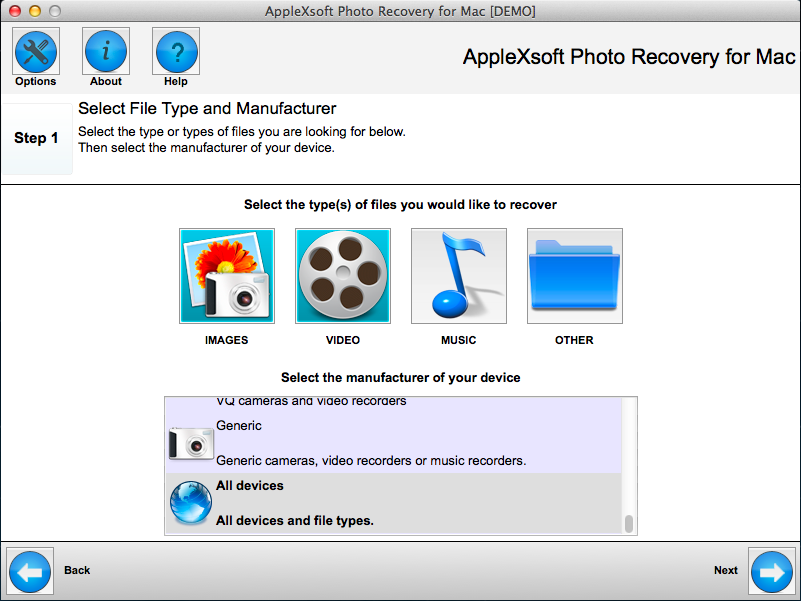 AppleXsoft Photo Recovery for Mac 5.1.6.4