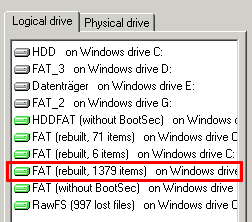 recover formatted hard disk